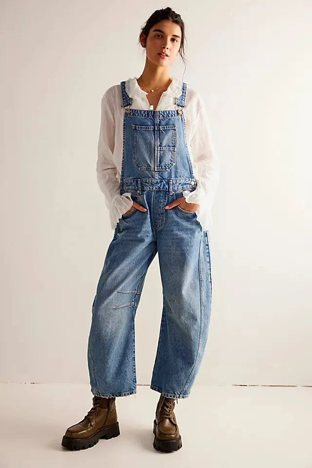 Macacão Feminino Jeans Vintage Bravena