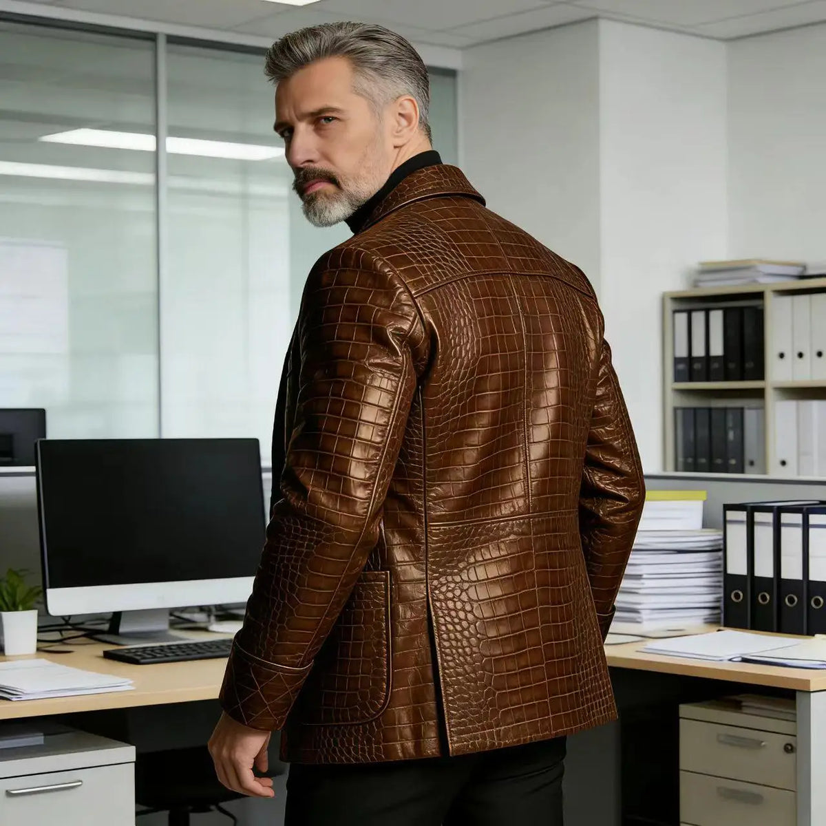 Blazer Masculino Transpassado Stonefold