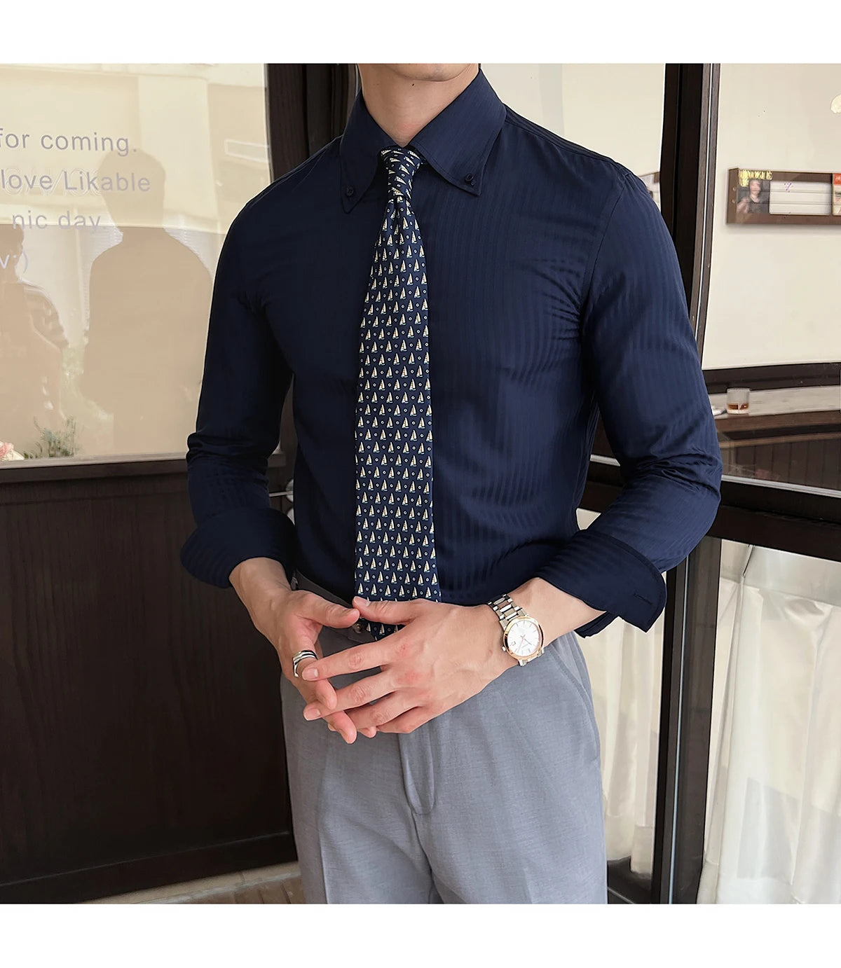 Camisa Masculina Social Riscavelle