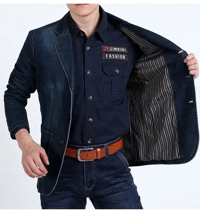 Blazer Jeans Masculino