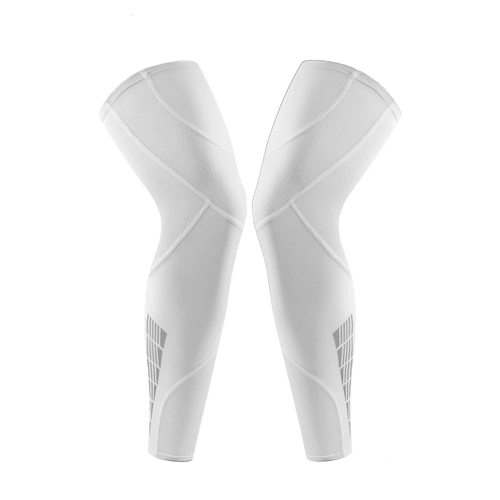 Par de Compressor para Pernas Unissex Com De Silicone Antiderrapante