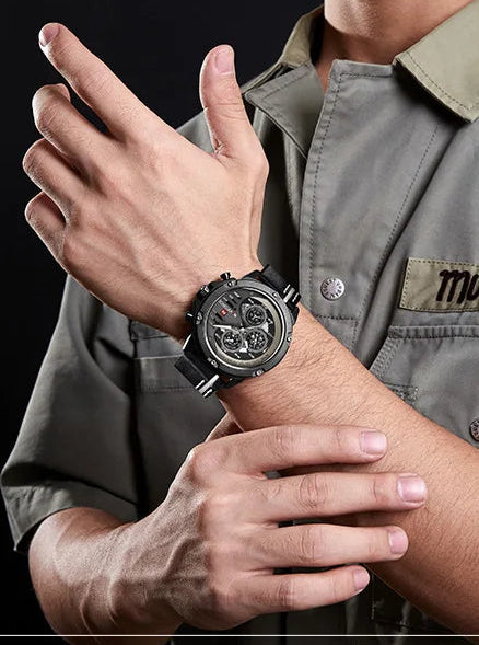 Relógio Masculino Militar Blackhawk Date