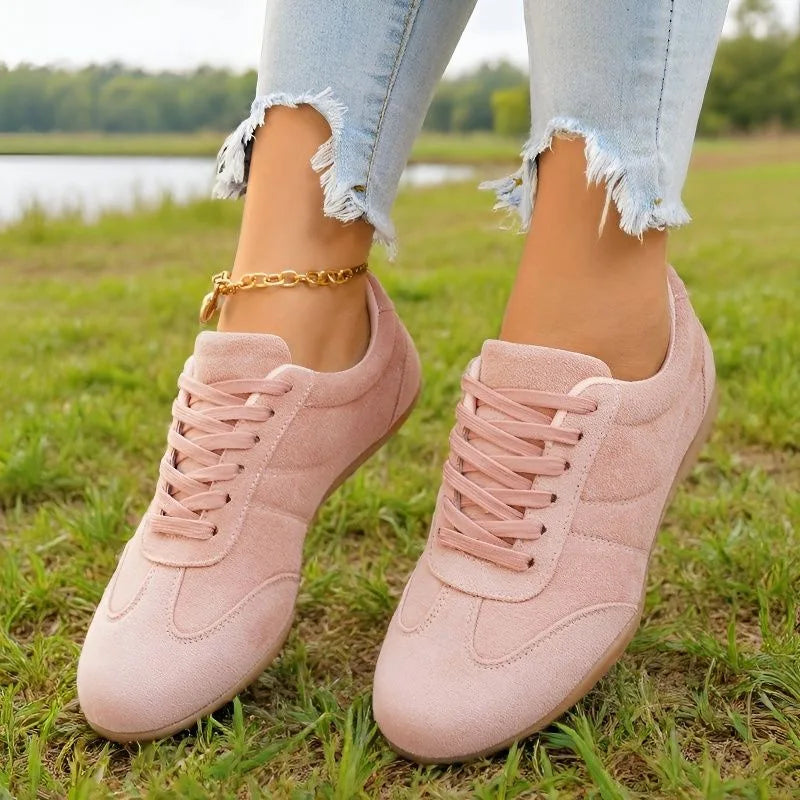 Tênis Feminino Casual Confortável Antiderrapante Durável Solado Plano