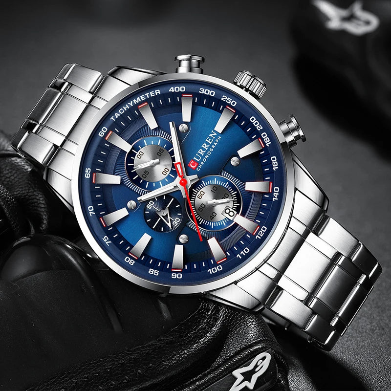 Relógio Masculino Esportivo Crownline Chrono