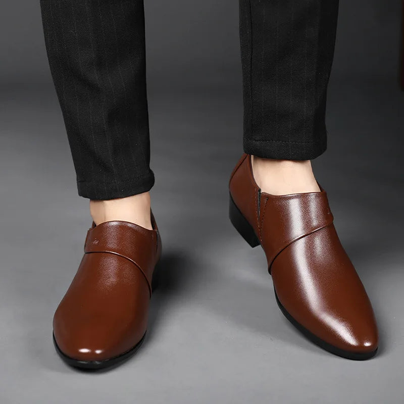 Sapato Masculino Mocassim Social Antiderrapante by Loja Bruna Modas
