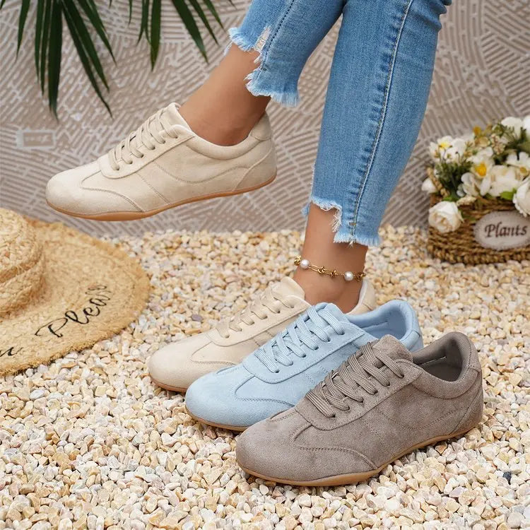 Tênis Feminino Casual Confortável Antiderrapante Durável Solado Plano