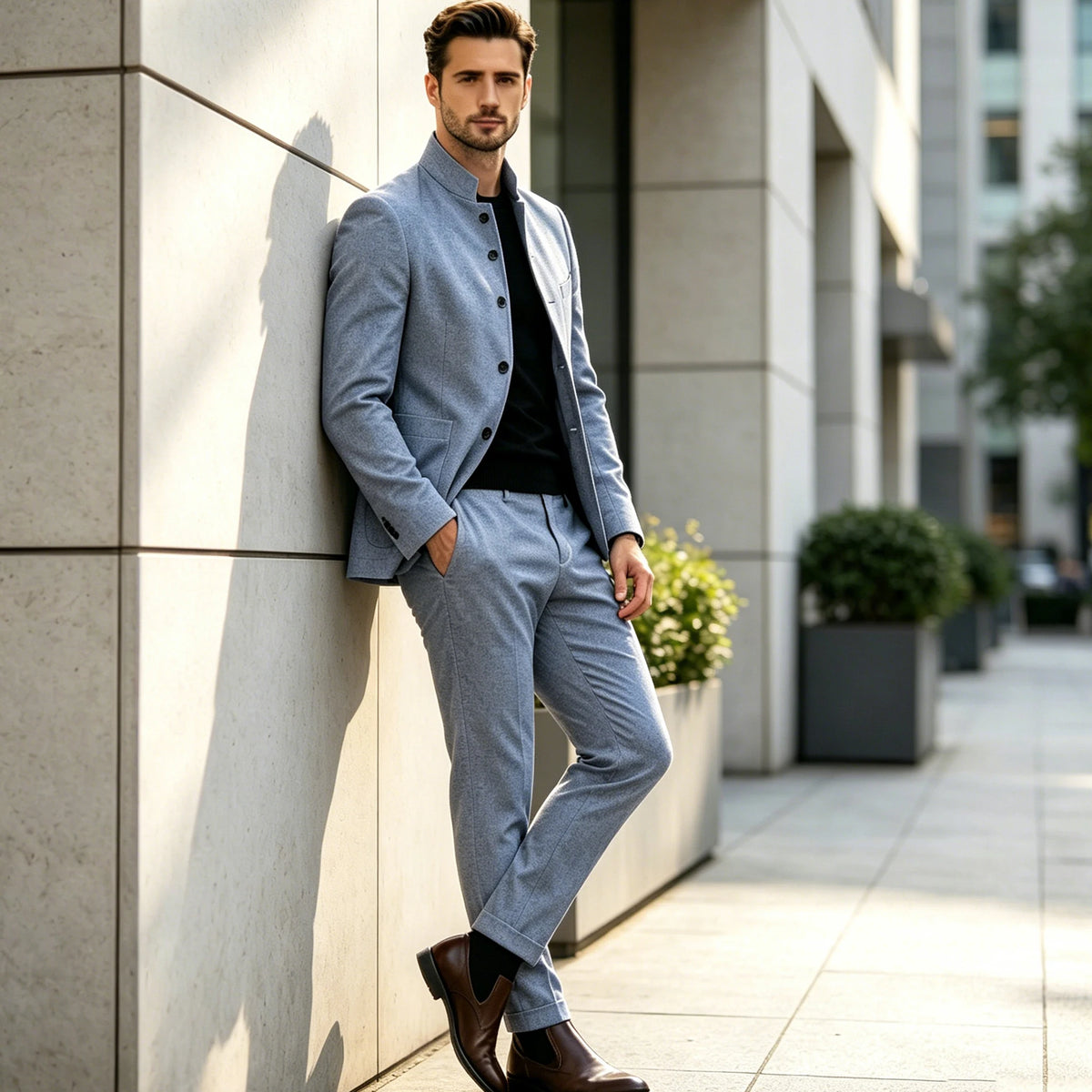 Terno Masculino Slim Soberano
