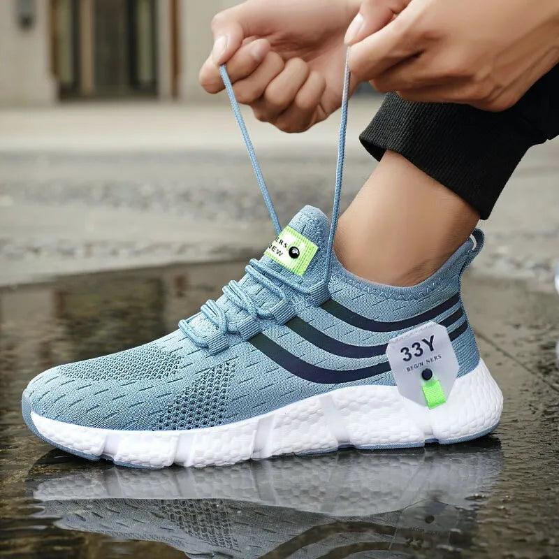 Tênis Esportivo Casual Masculino Leve e Respirável