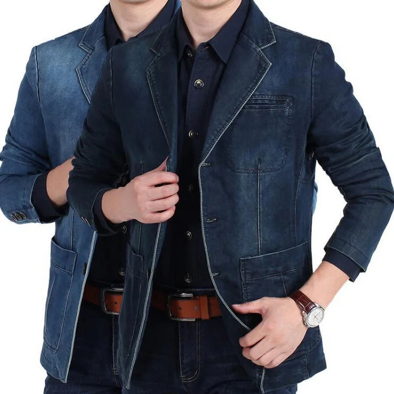 Blazer Jeans Masculino