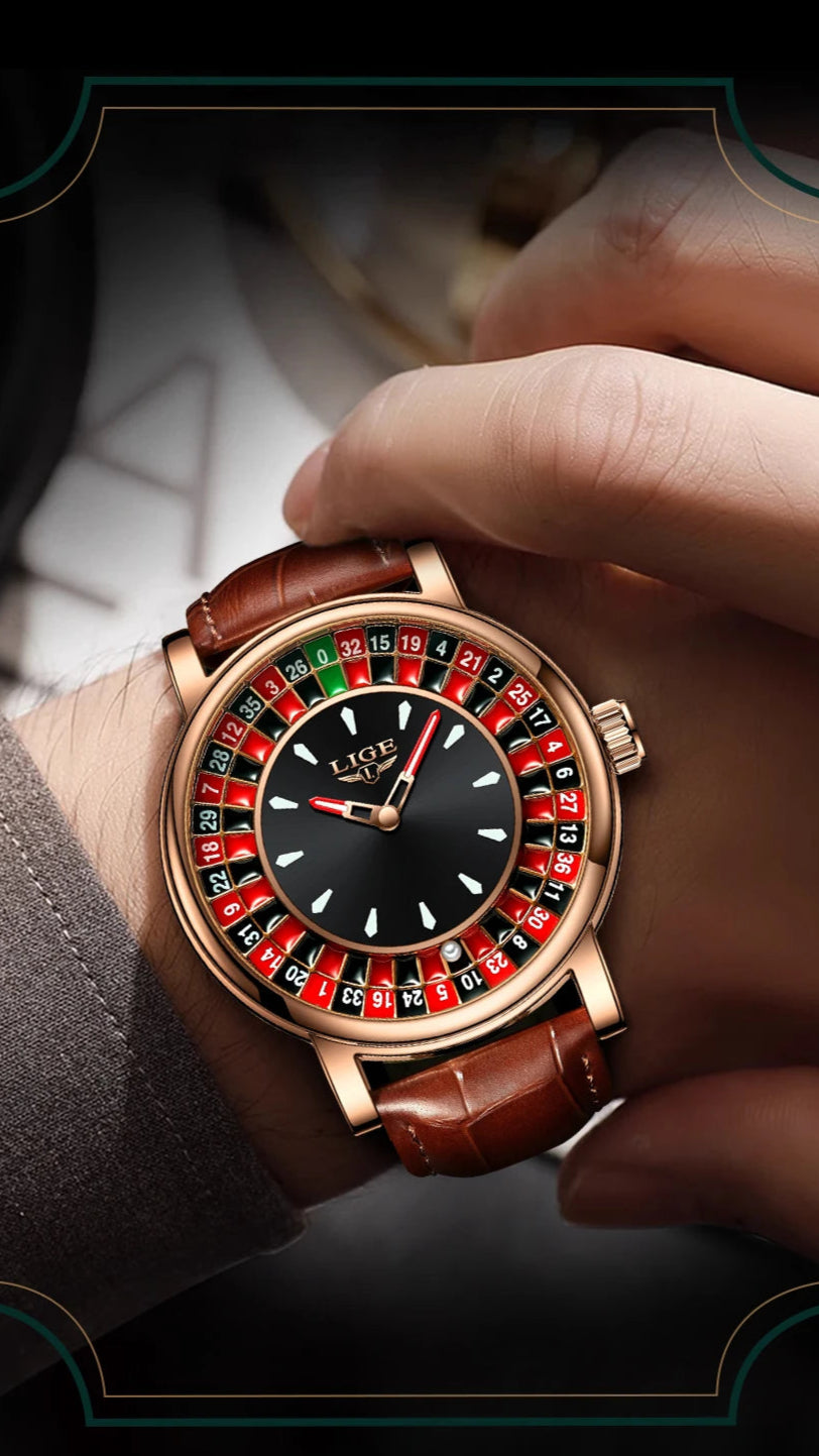 Relógio de Luxo Masculino Roleta Royal Spin™