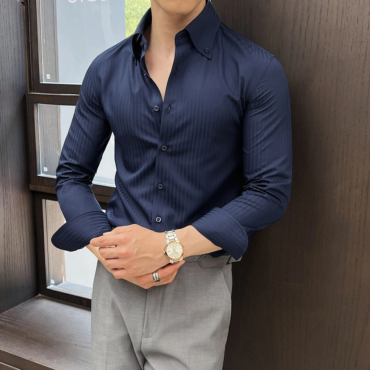 Camisa Masculina Social Riscavelle