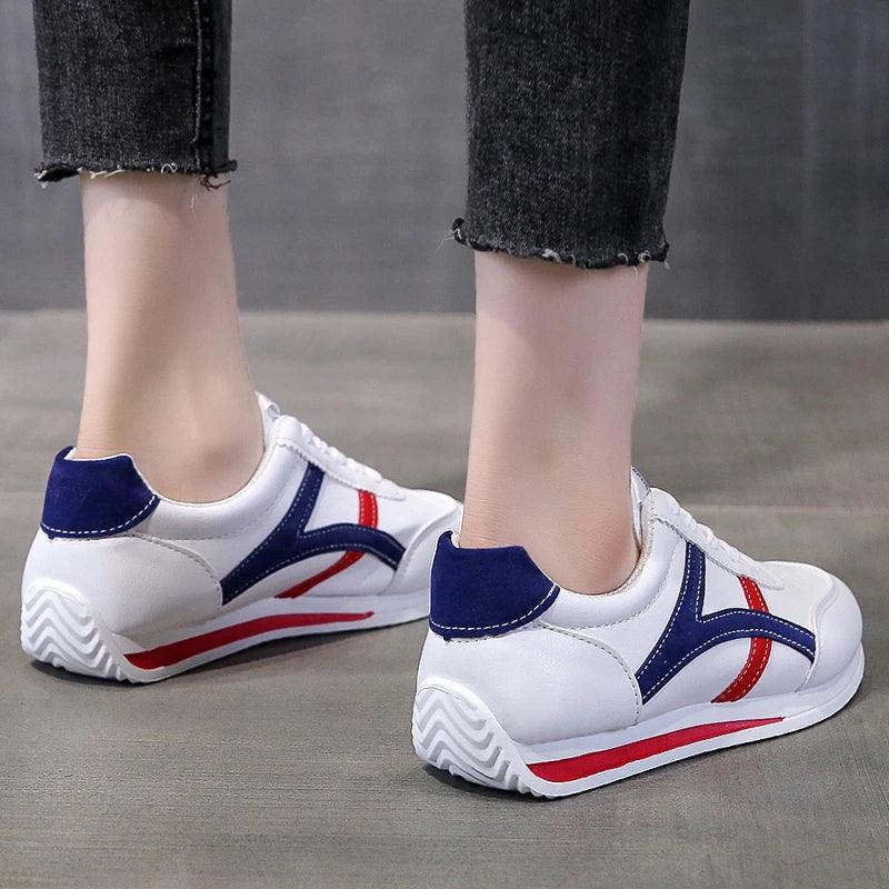 Tênis Masculino Casual de Couro PU