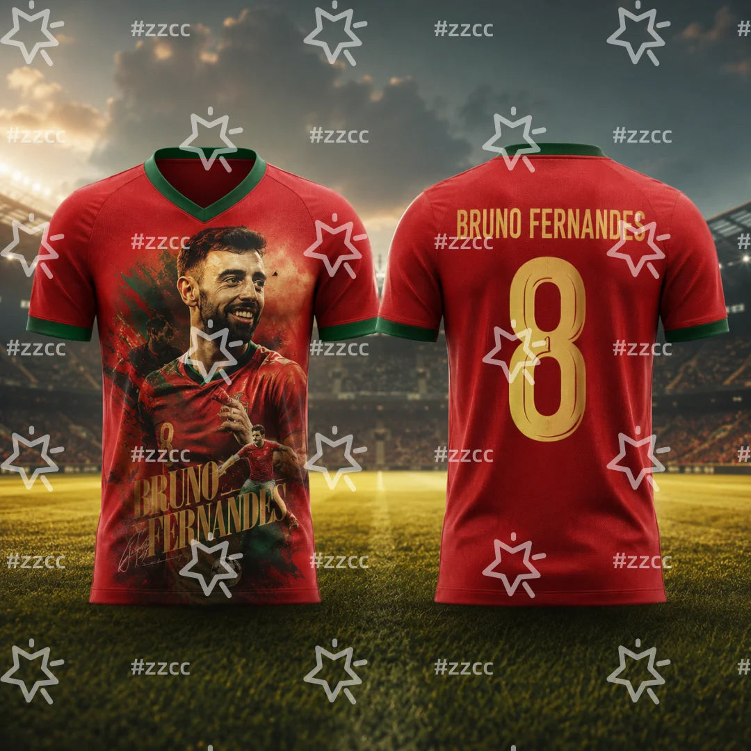 Camisa Masculina Esportiva Superestrela Bruno Fernandes