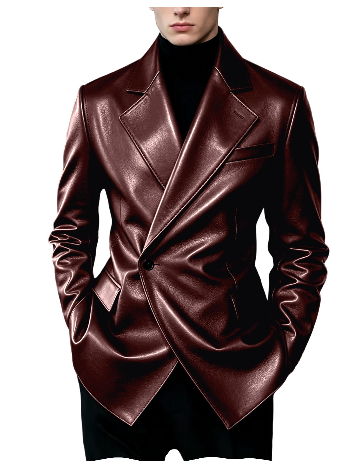 Blazer Masculino Transpassado Umberlane
