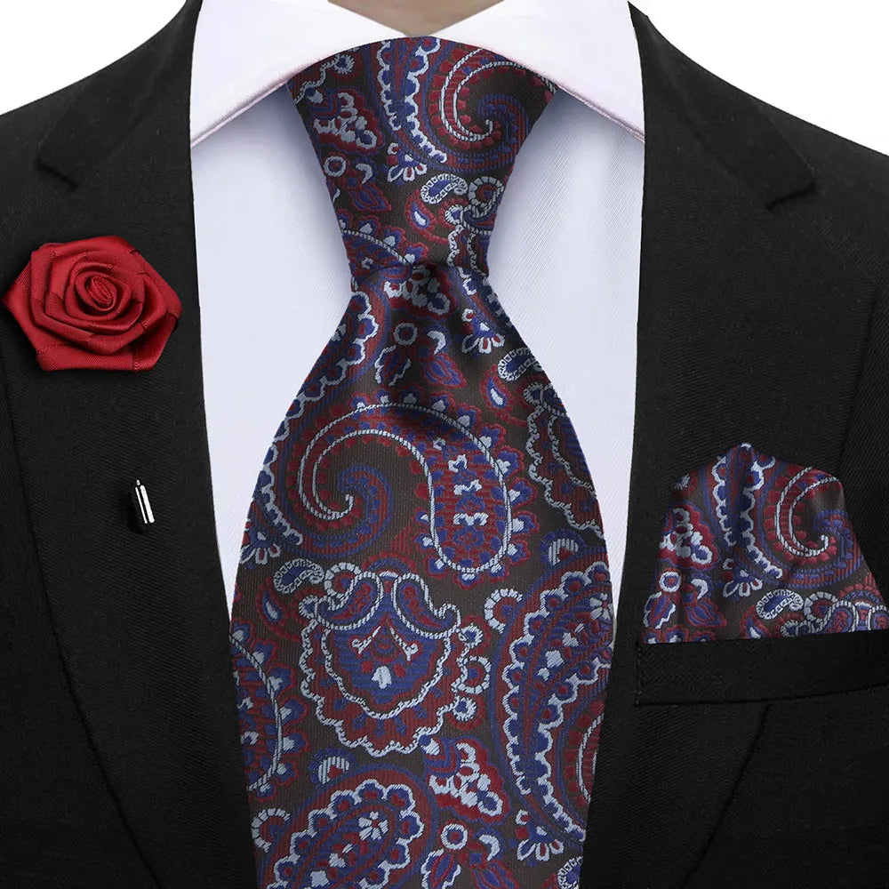 Gravata Masculina Floral