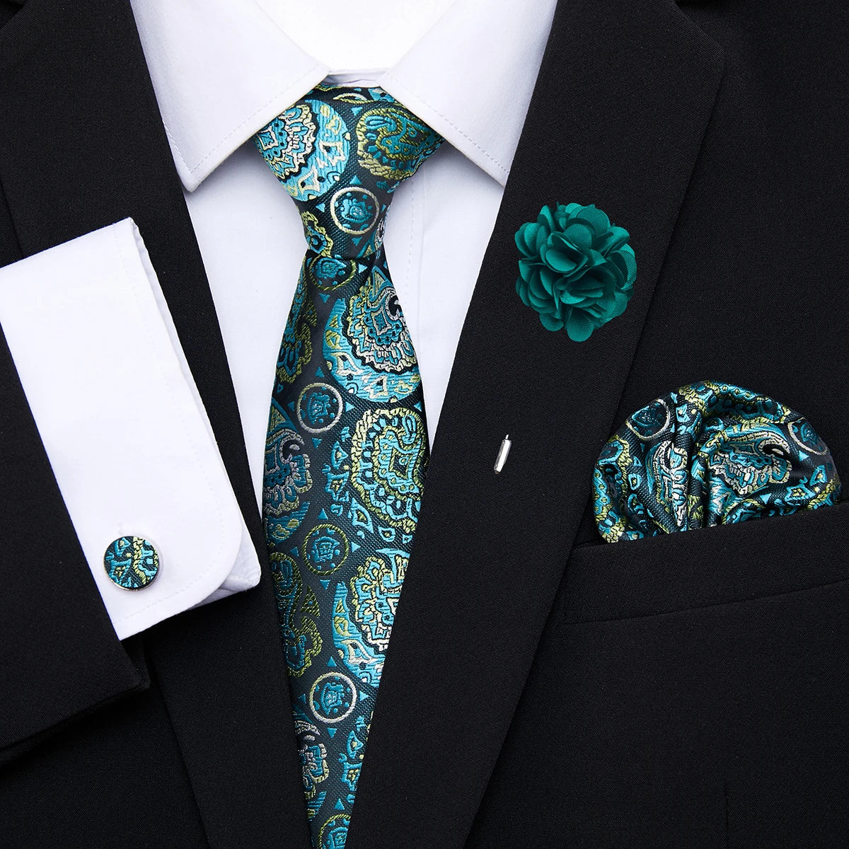 Gravata Masculina de Poliéster 7,5 cm