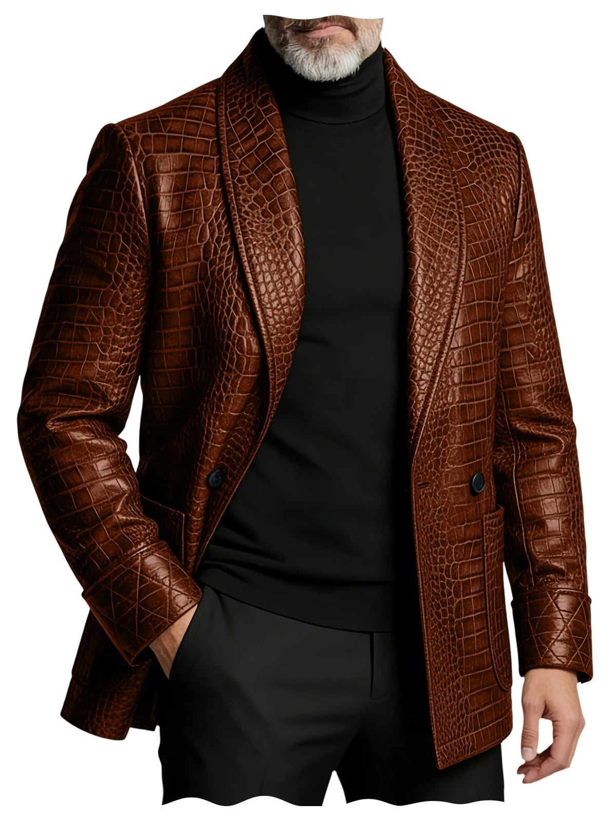 Blazer Masculino Transpassado Stonefold