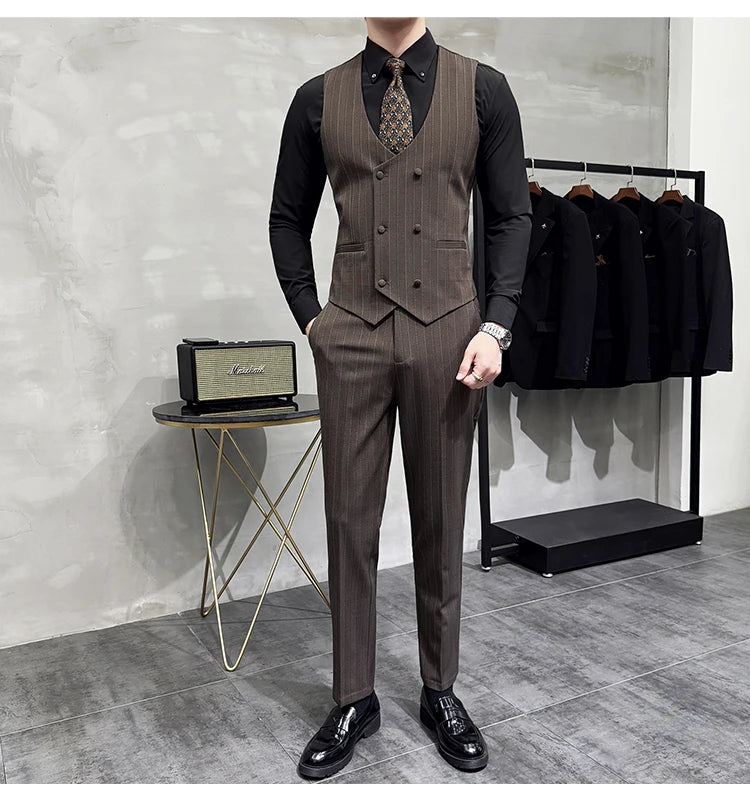 Terno Masculino Casual Elegante Completo