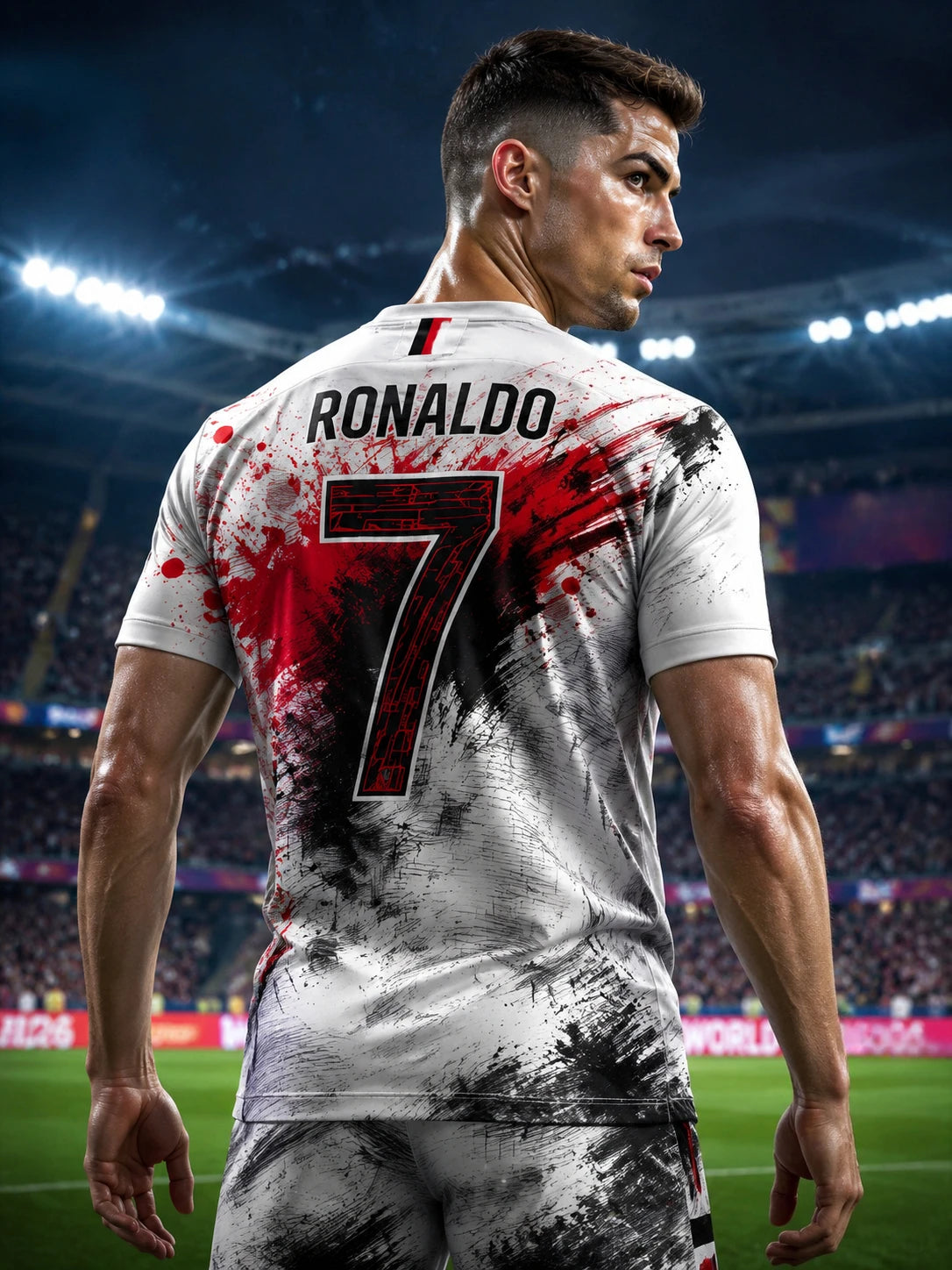 Camisa Masculina Esportiva T-Shirt com Estampa 3D Superestrela