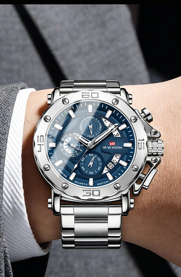 Relógio Masculino Esportivo Monarch Chrono