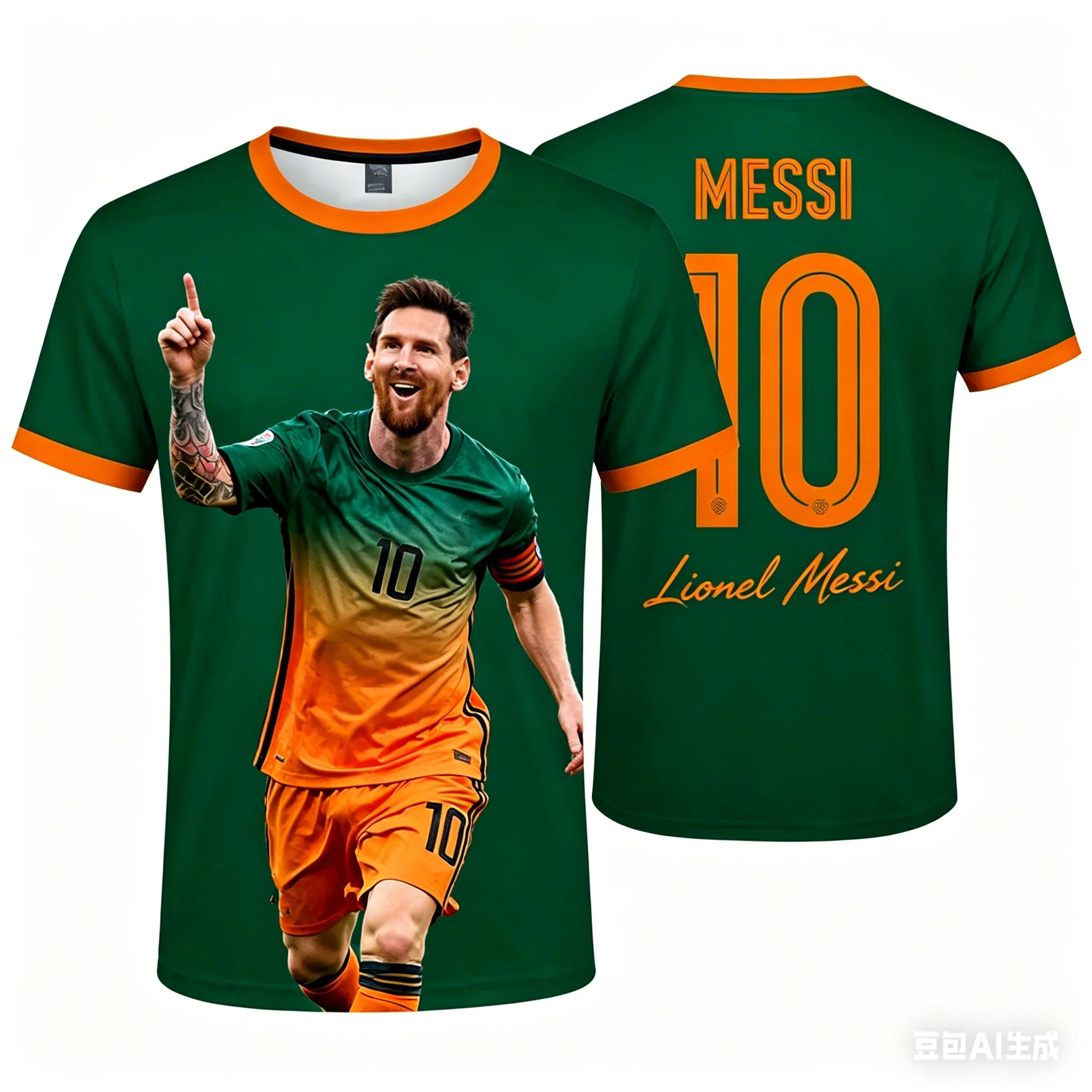 Camisa Masculina Esportiva com Estampa 3D de Superestrela