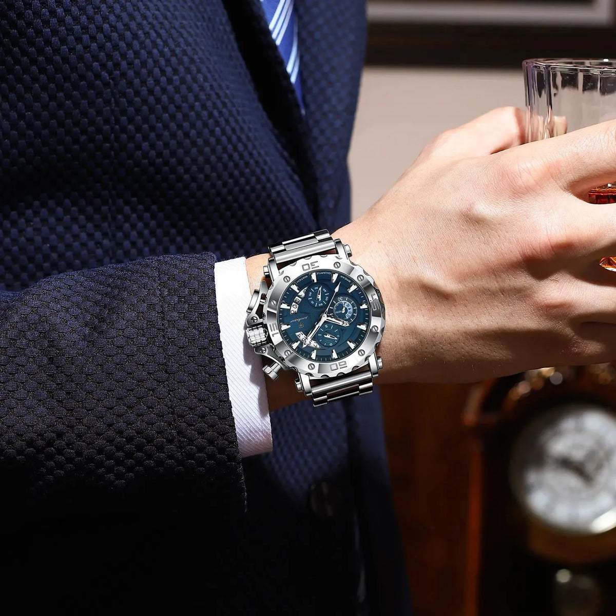 Relógio Masculino Esportivo Atlas Chrono