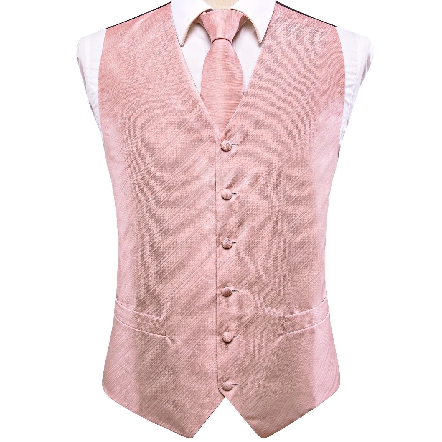 Colete Masculino Clássico com Gravatas e Acessórios Royal Elegance™