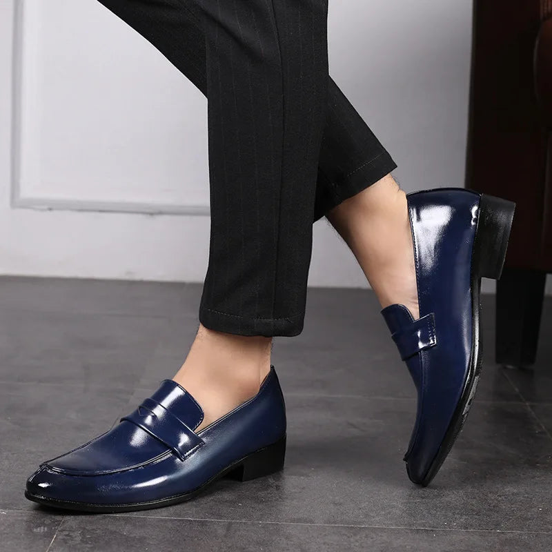 Sapato Masculino de Luxo Respirável