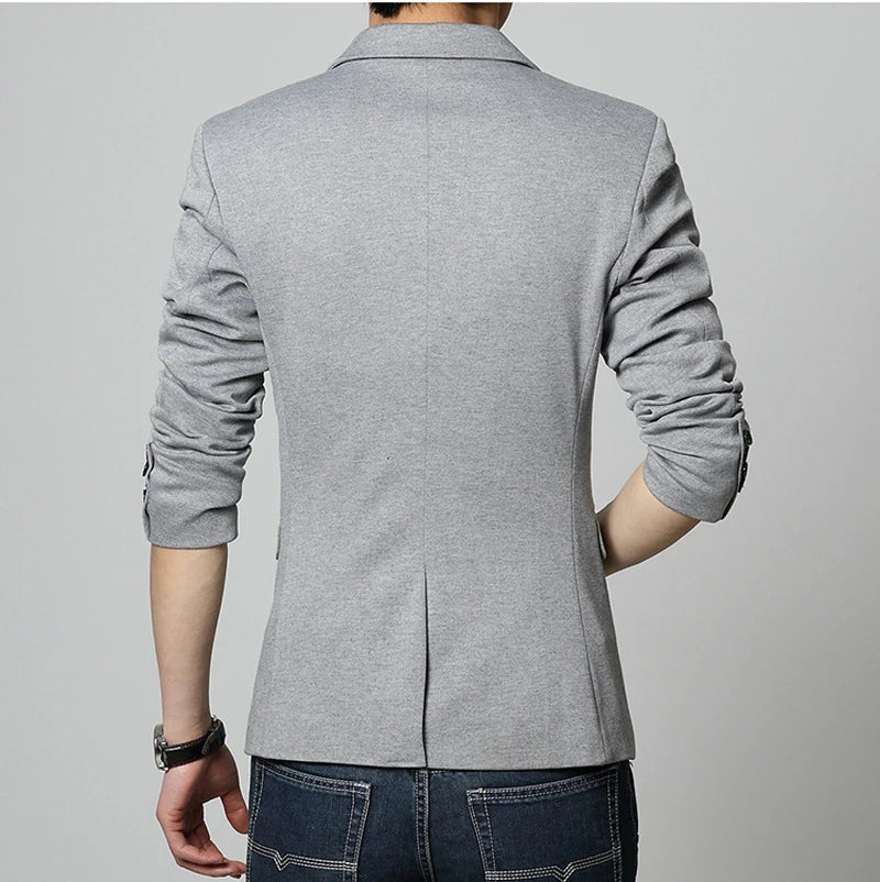 Blazer Masculino Casual Slim Fit