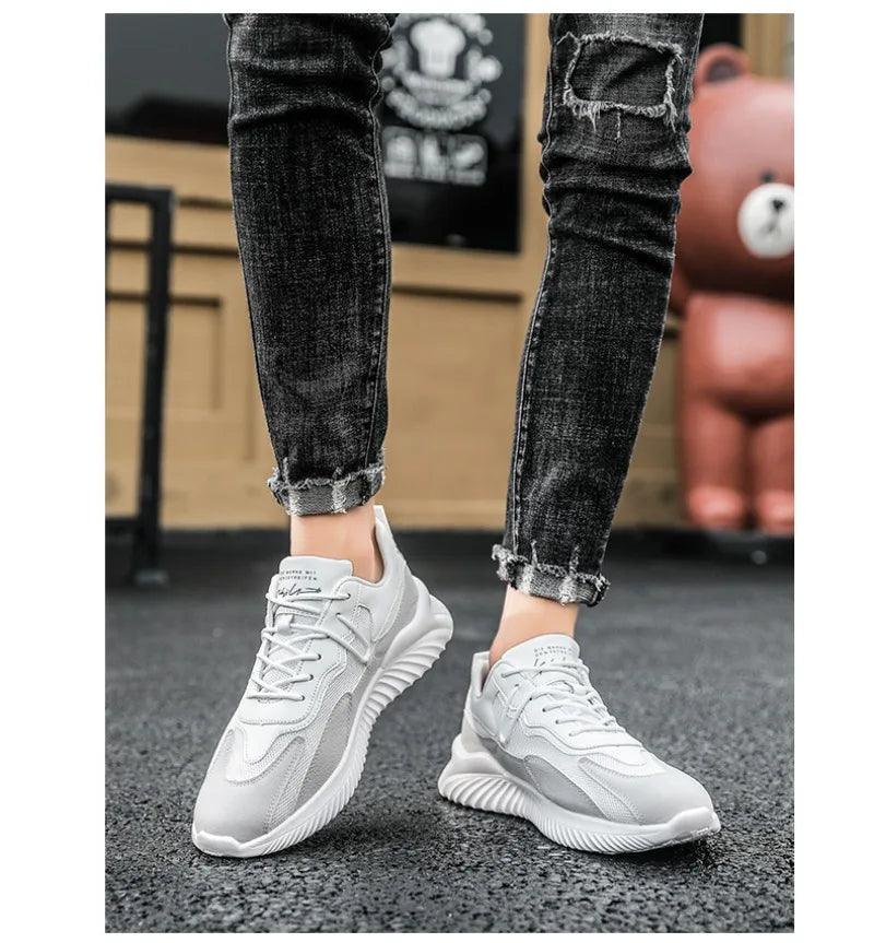 Tênis Casual Masculino de Malha Respirável