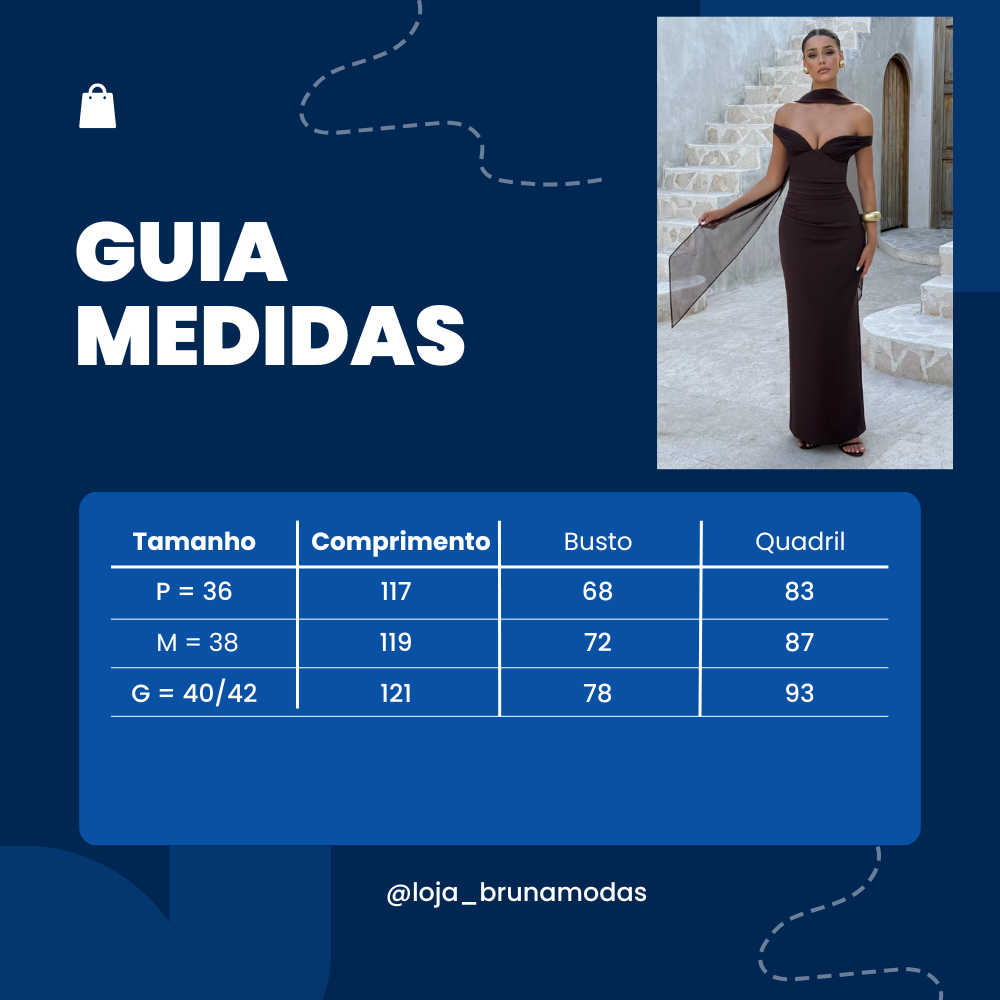 Vestido Longo Feminino com Gola Cachecol Mozision