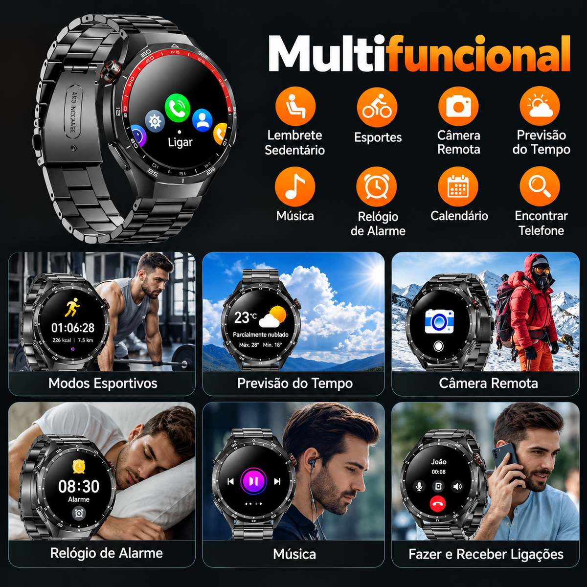 Smartwatch Fashion Lumen Arc