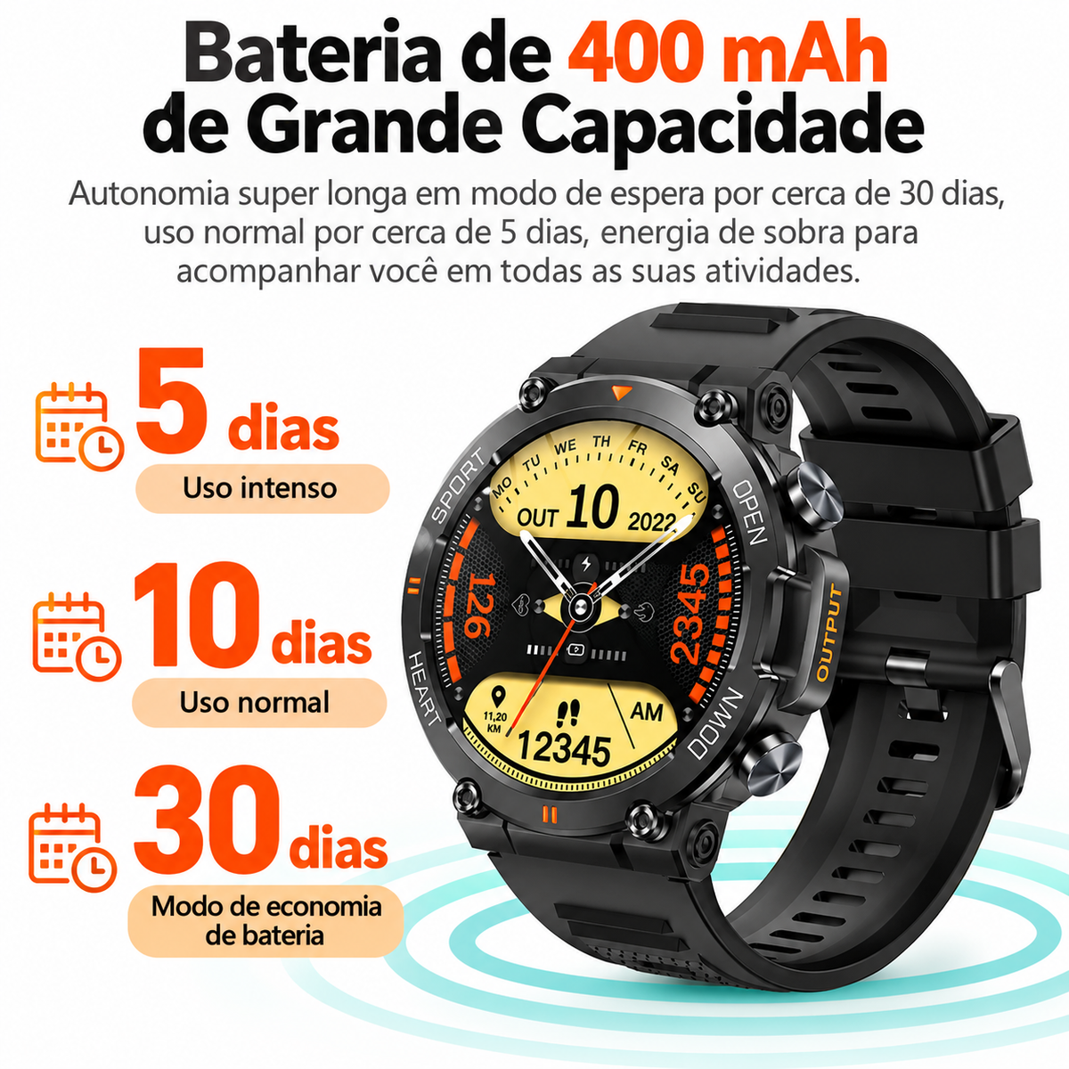 Smartwatch Masculino FieldPulse