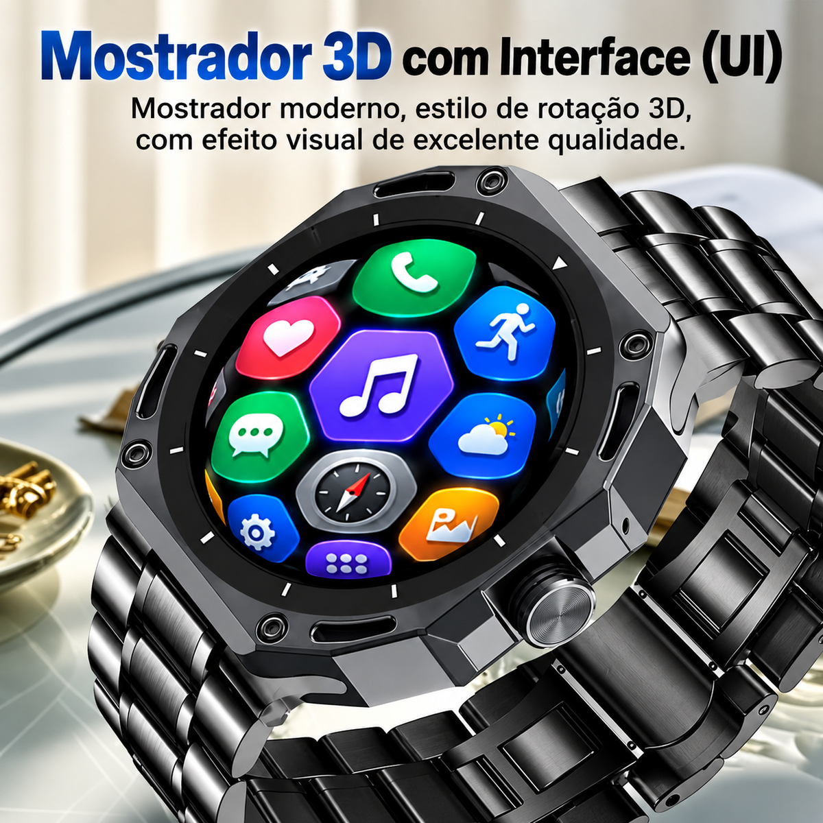 Smartwatch Masculino Executivo Veyroncrest