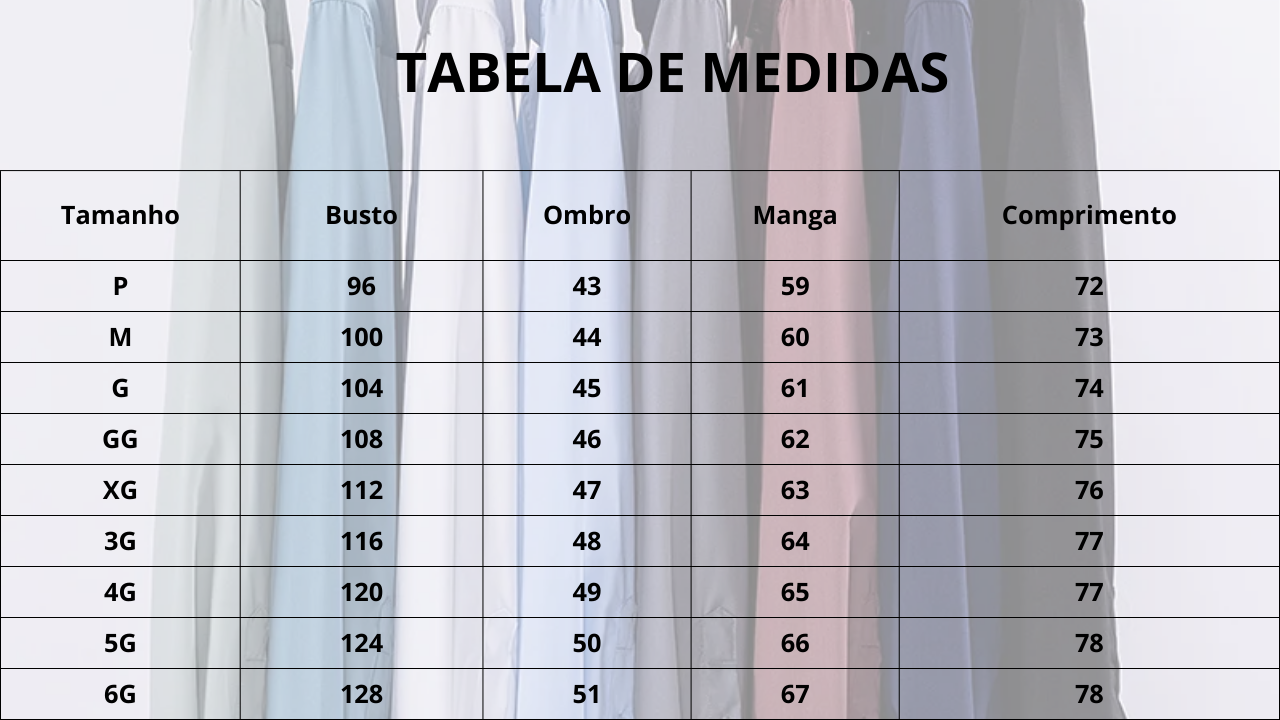 Camisa Masculina Social Gênova