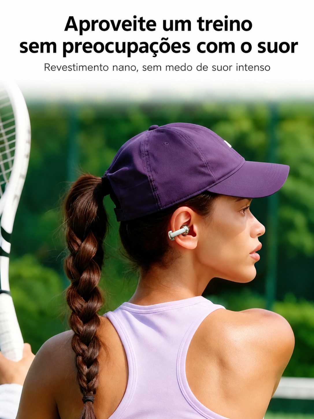 Fone de Ouvido Sem Fio Esportivo AeroClip
