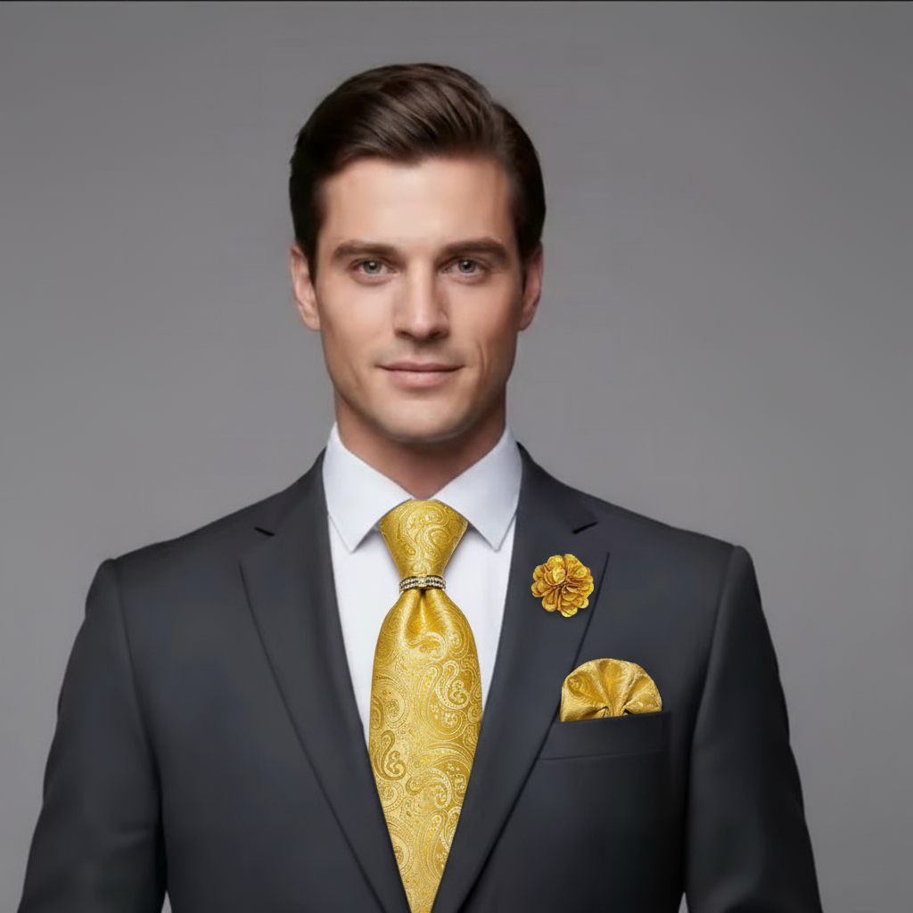 Conjunto Gravata Masculina Vittorio