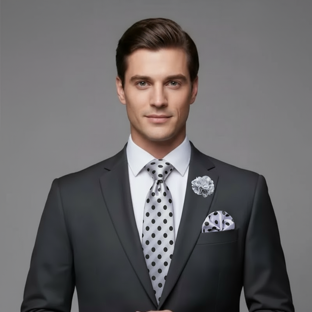 Conjunto Gravata Masculina Vittorio