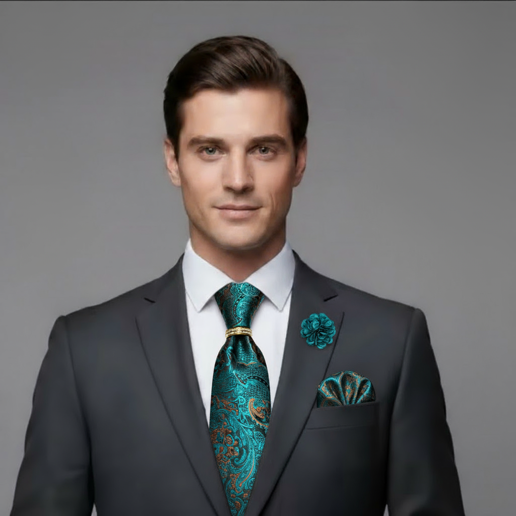 Conjunto Gravata Masculina Vittorio