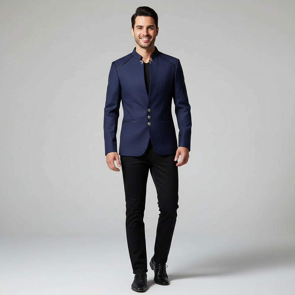 Blazer Masculino Slim James Wang