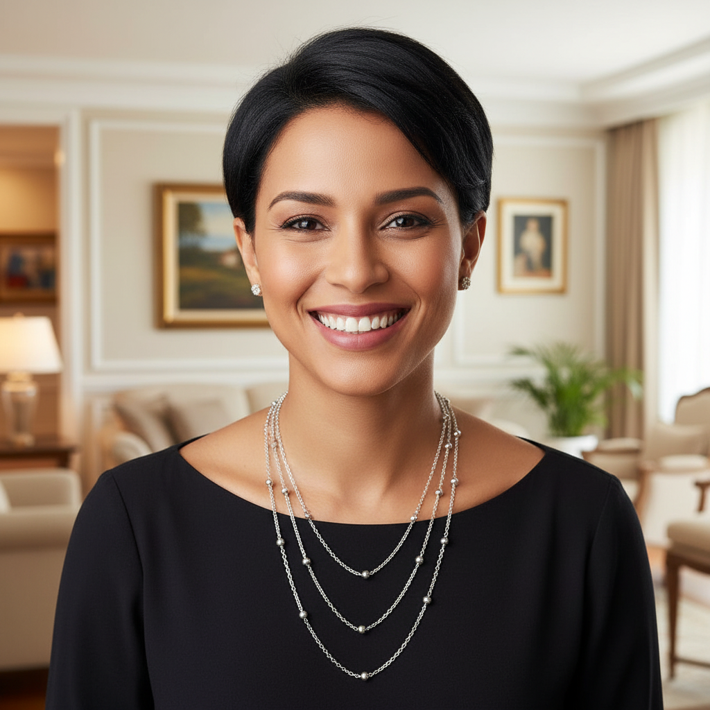 Colar Feminino de Aço Inoxidável de Alta Qualidade