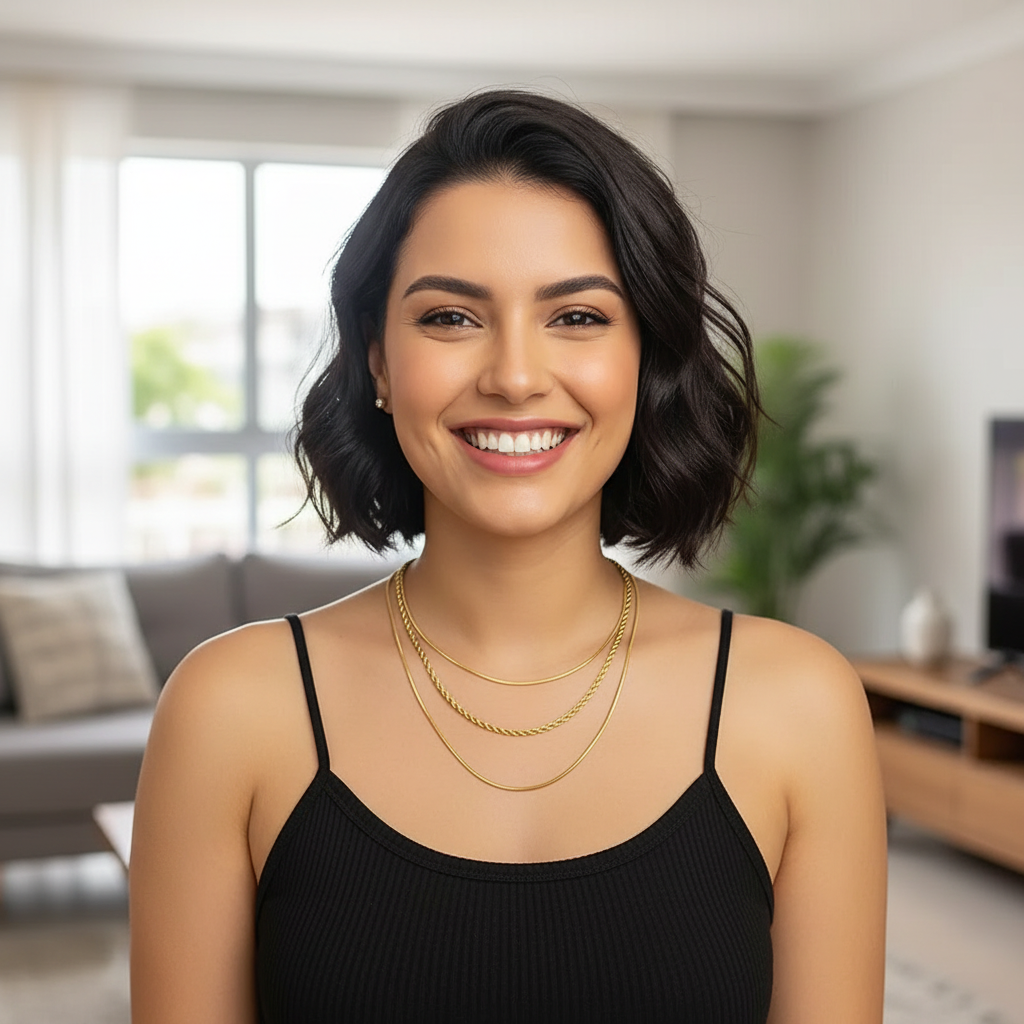 Colar Feminino Espinha de Peixe Banhado a Ouro 18k