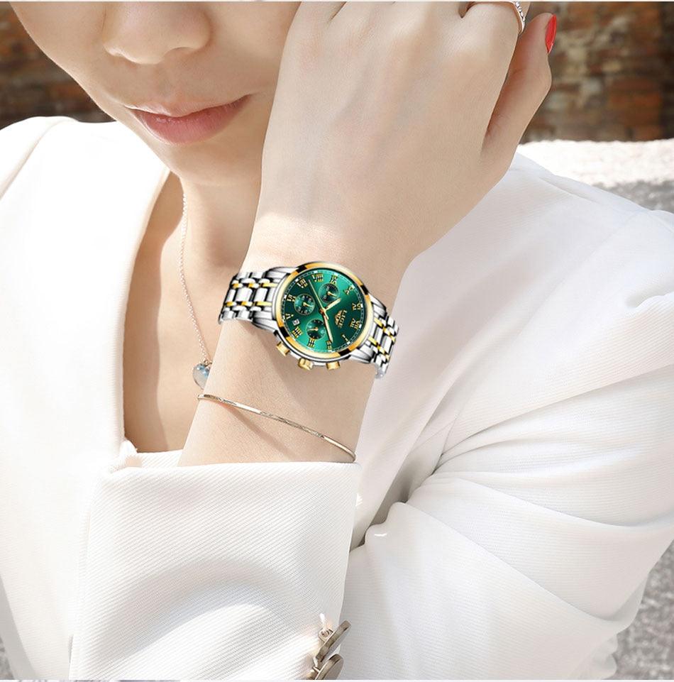 Relógio Feminino Lige L14 - Loja Bruna Modas