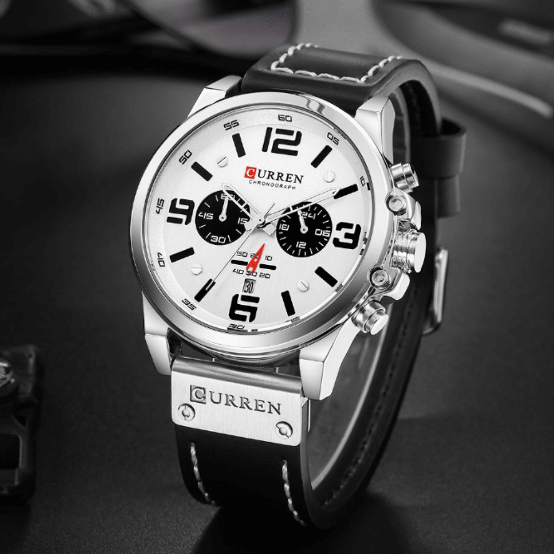 Relógio Masculino Quartzo de Luxo Premium by Loja Bruna Modas