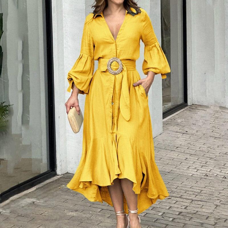 Vestido Feminino Midi