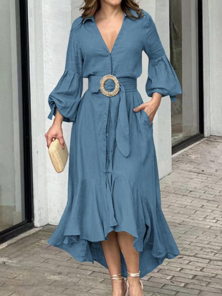 Vestido Feminino Midi