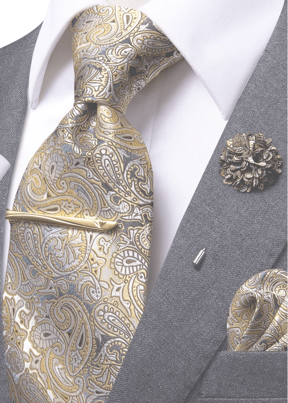 Gravata de Seda Masculina Azul Royal