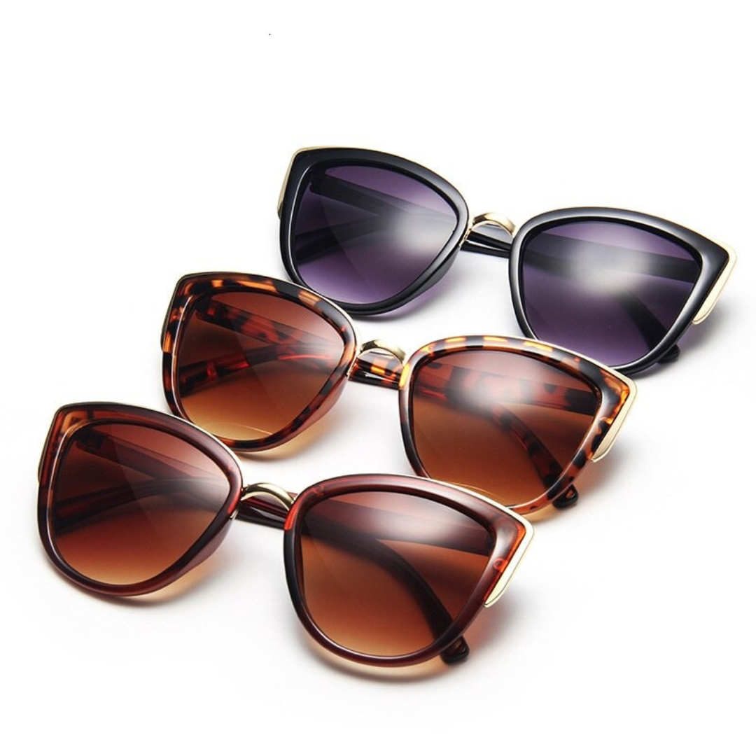 Óculos de Sol Feminino CatEye proteção UV400