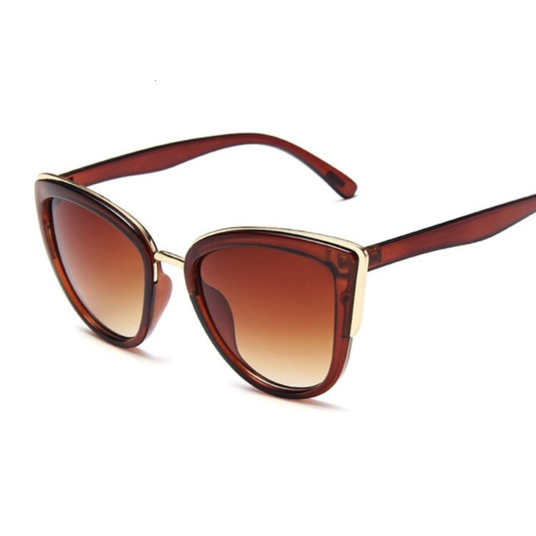 Óculos de Sol Feminino CatEye proteção UV400