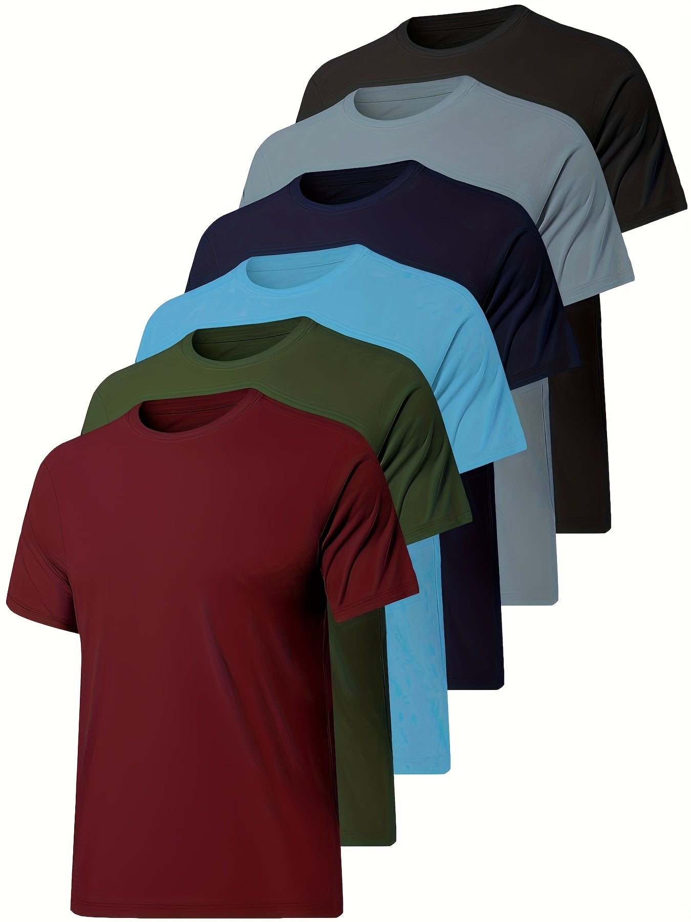 Conjunto de 6 Camisas Masculina de Malha TELALEO